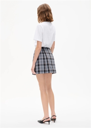 Shanie skirt Grey Soft Check Baum Und Pferdgarten 